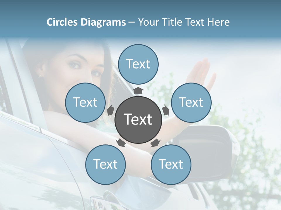 Outdoors Vehicle Transportation PowerPoint Template