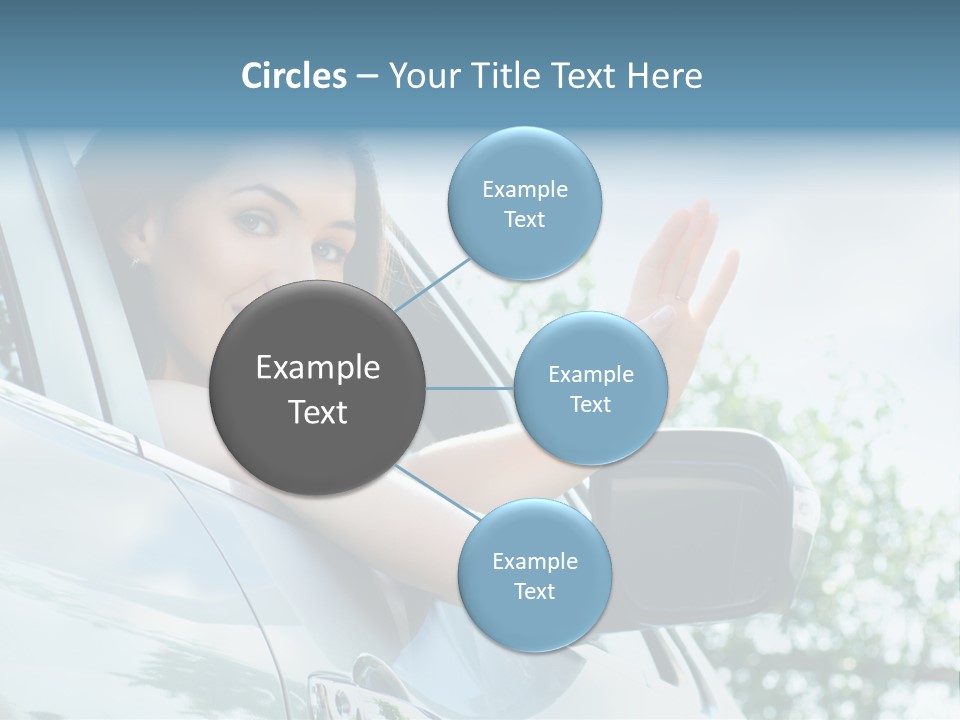 Outdoors Vehicle Transportation PowerPoint Template