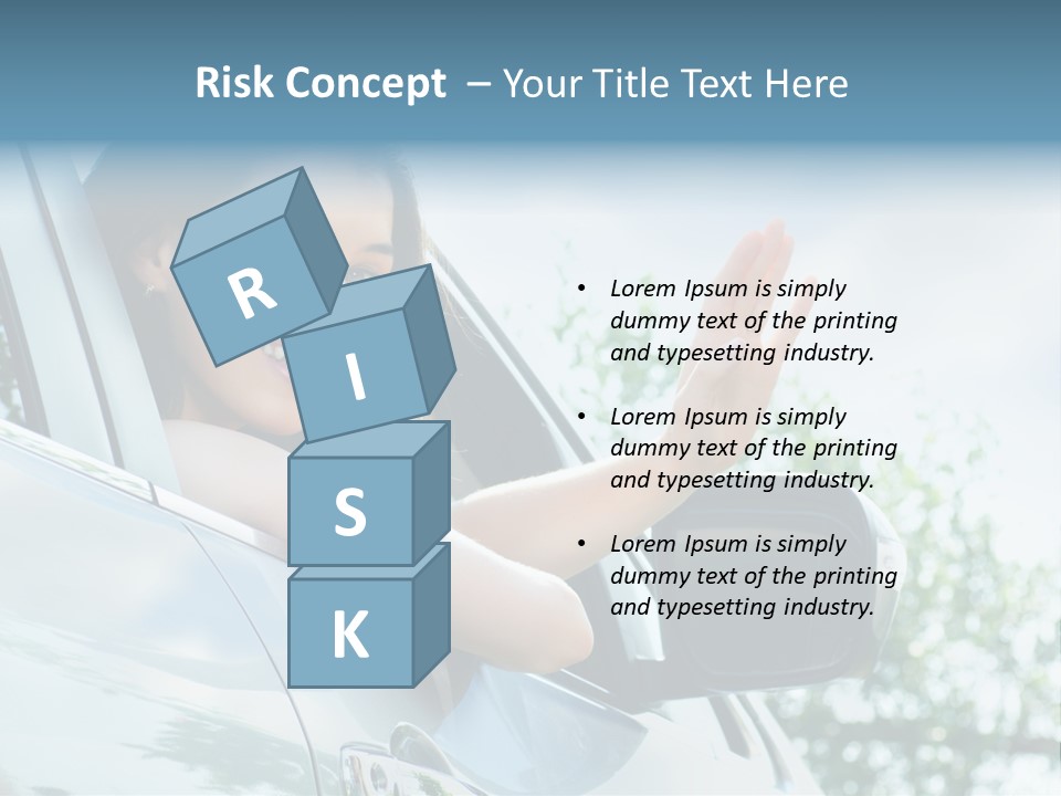 Outdoors Vehicle Transportation PowerPoint Template