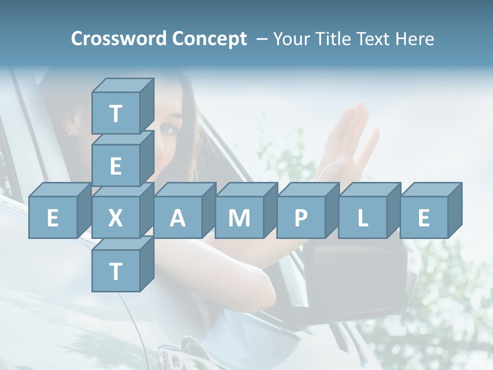Outdoors Vehicle Transportation PowerPoint Template