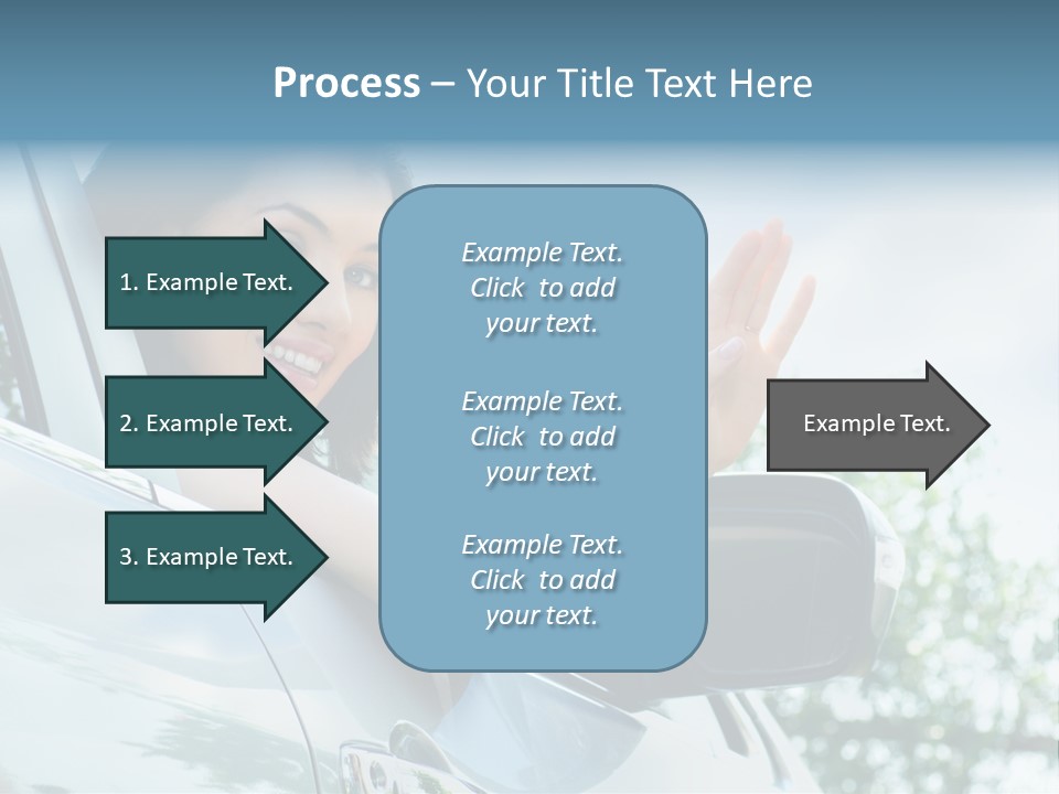Outdoors Vehicle Transportation PowerPoint Template
