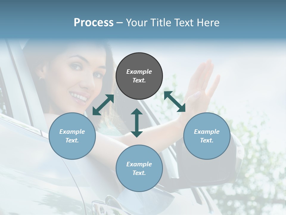 Outdoors Vehicle Transportation PowerPoint Template