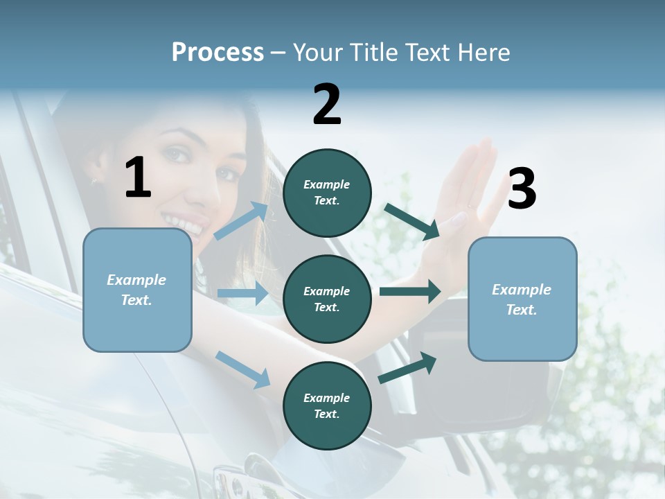 Outdoors Vehicle Transportation PowerPoint Template