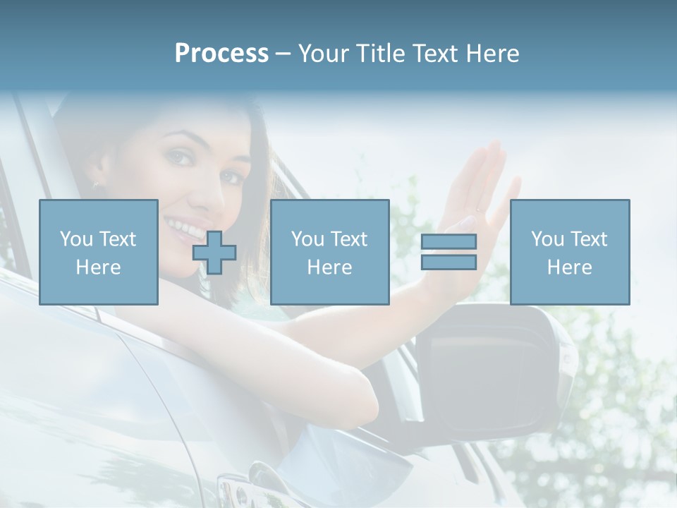 Outdoors Vehicle Transportation PowerPoint Template