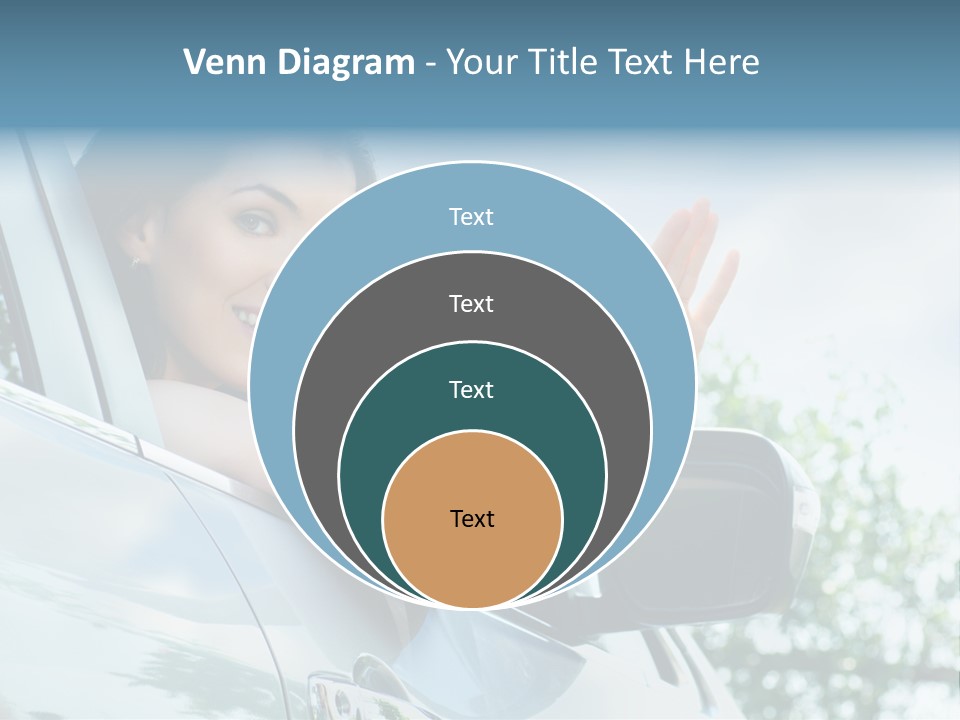 Outdoors Vehicle Transportation PowerPoint Template