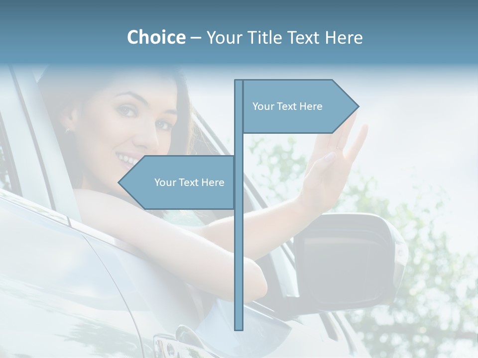 Outdoors Vehicle Transportation PowerPoint Template