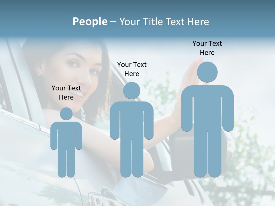 Outdoors Vehicle Transportation PowerPoint Template