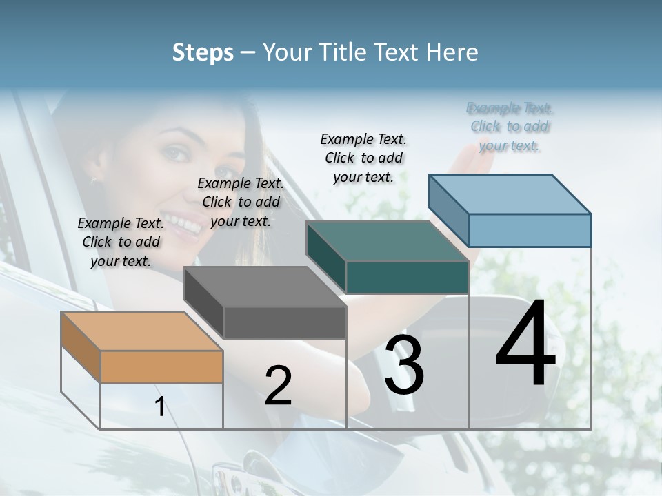 Outdoors Vehicle Transportation PowerPoint Template
