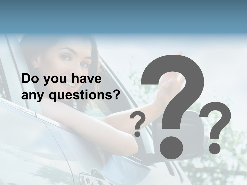 Outdoors Vehicle Transportation PowerPoint Template