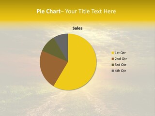 Sunlight Dry Lane PowerPoint Template