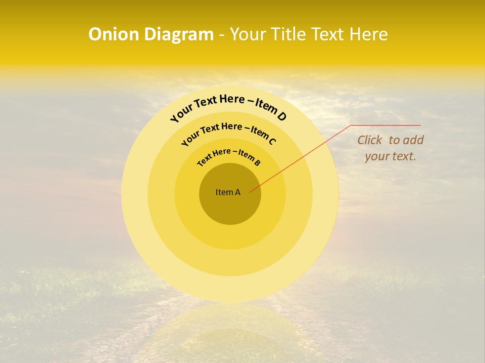 Sunlight Dry Lane PowerPoint Template