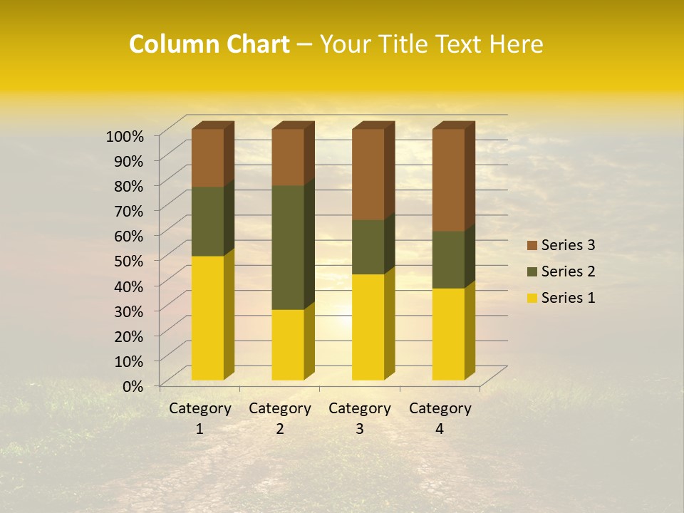 Sunlight Dry Lane PowerPoint Template