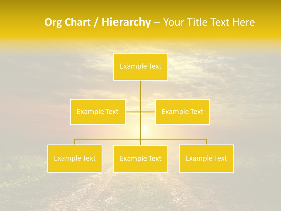Sunlight Dry Lane PowerPoint Template
