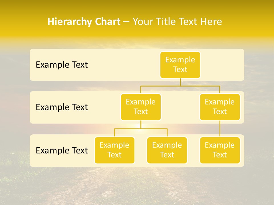Sunlight Dry Lane PowerPoint Template