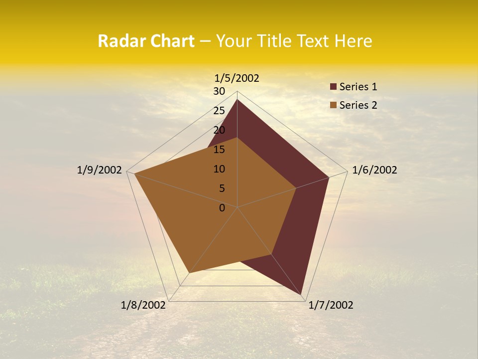 Sunlight Dry Lane PowerPoint Template