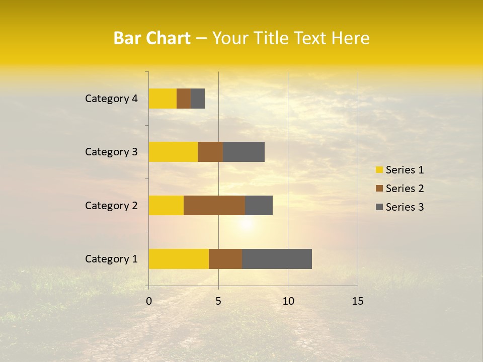 Sunlight Dry Lane PowerPoint Template