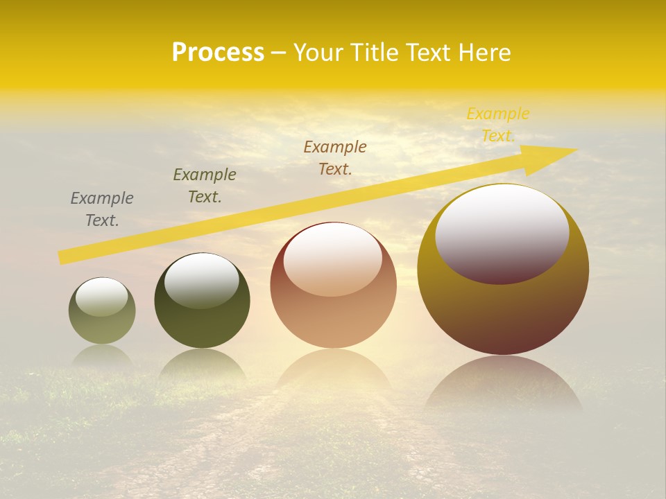 Sunlight Dry Lane PowerPoint Template
