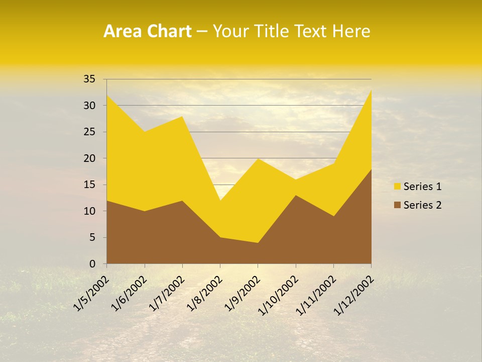 Sunlight Dry Lane PowerPoint Template