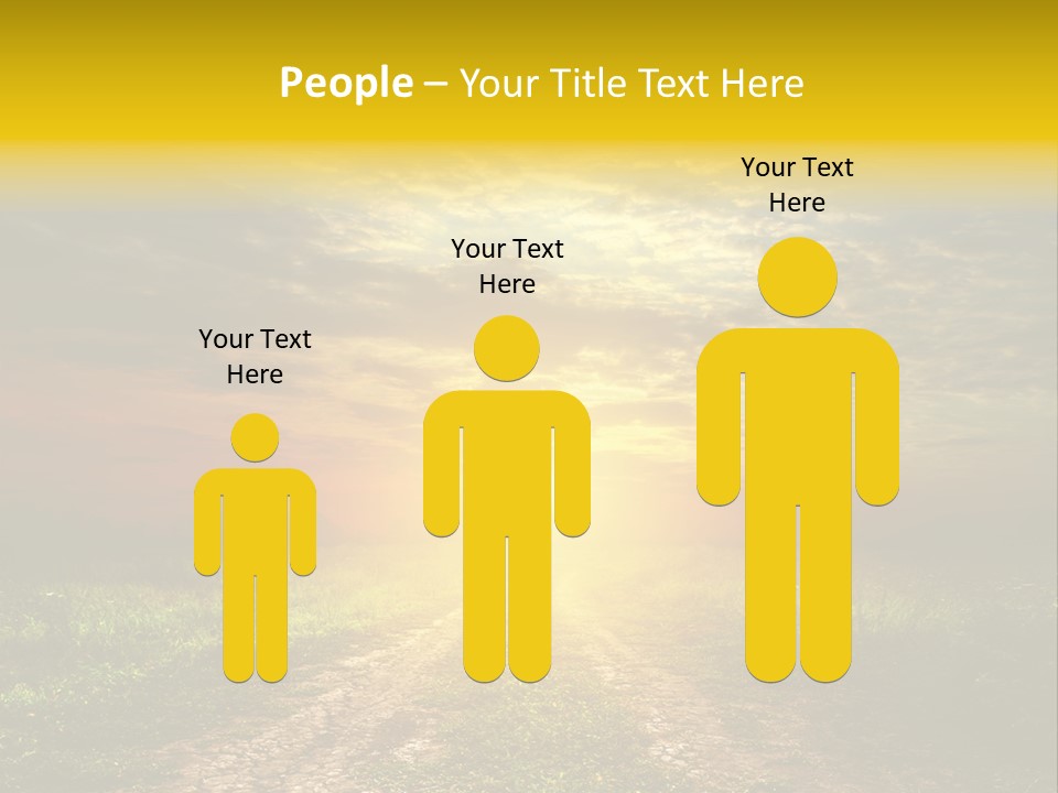 Sunlight Dry Lane PowerPoint Template