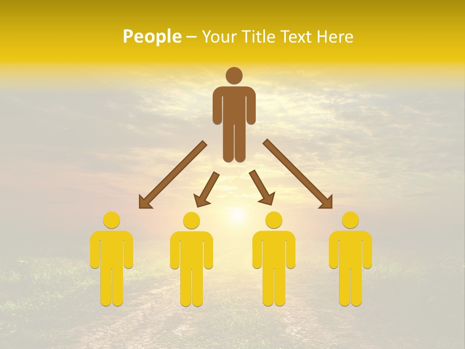 Sunlight Dry Lane PowerPoint Template