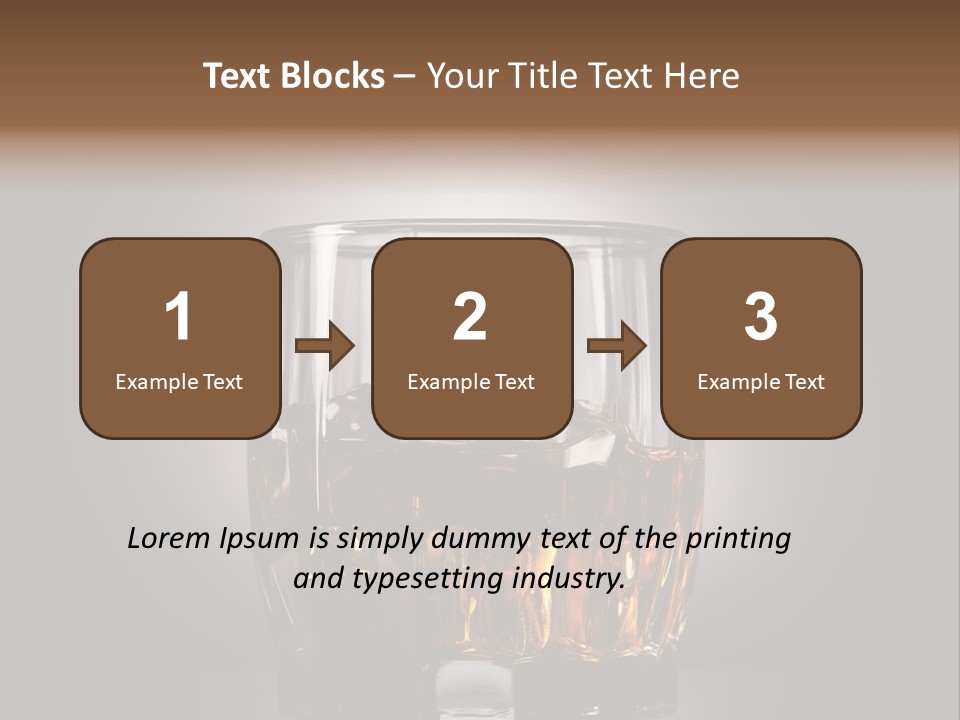 Beverage Blended Nobody PowerPoint Template