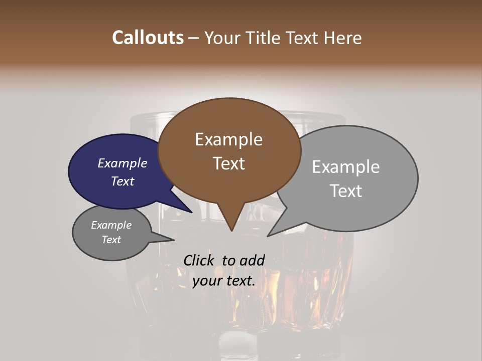 Beverage Blended Nobody PowerPoint Template