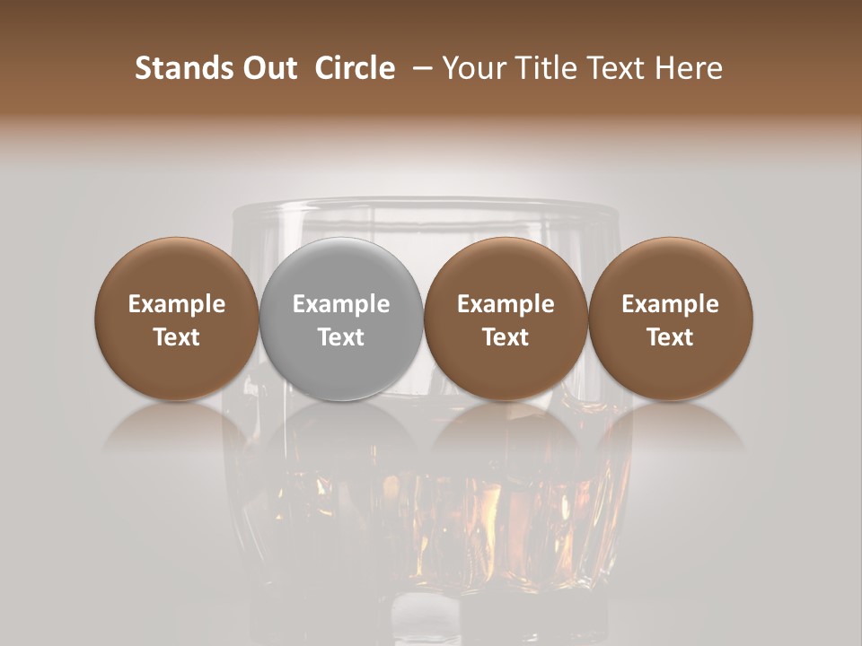 Beverage Blended Nobody PowerPoint Template