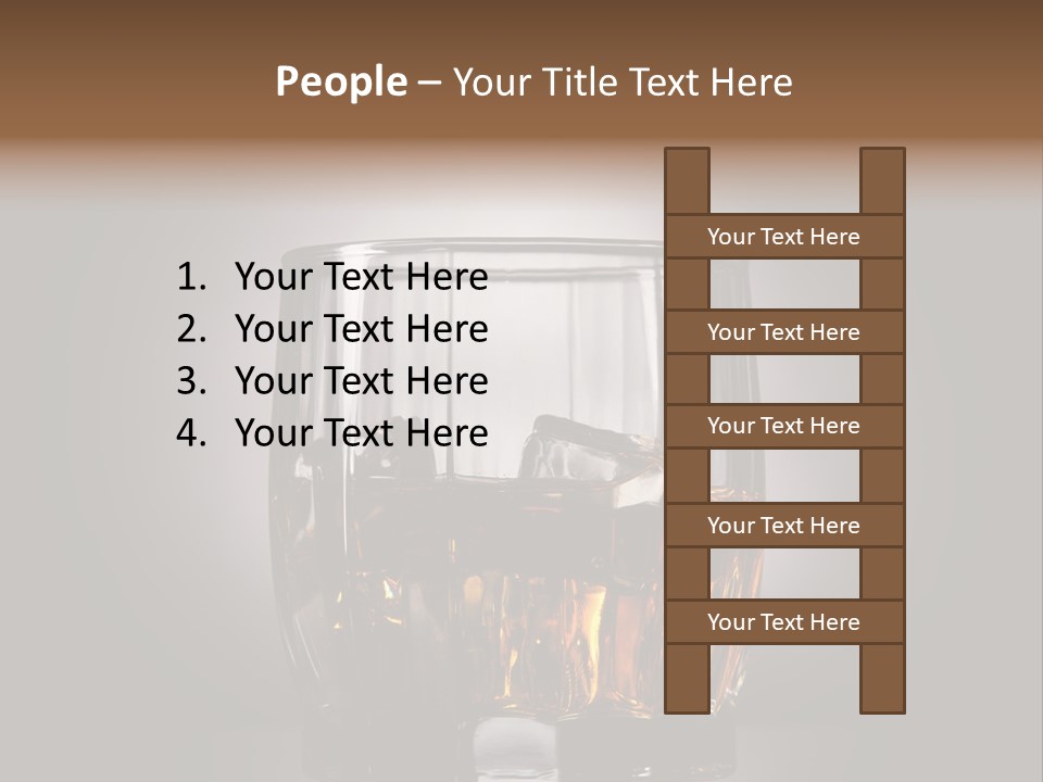 Beverage Blended Nobody PowerPoint Template