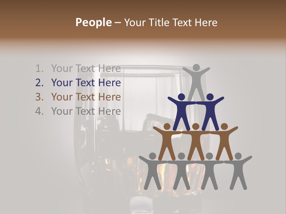 Beverage Blended Nobody PowerPoint Template