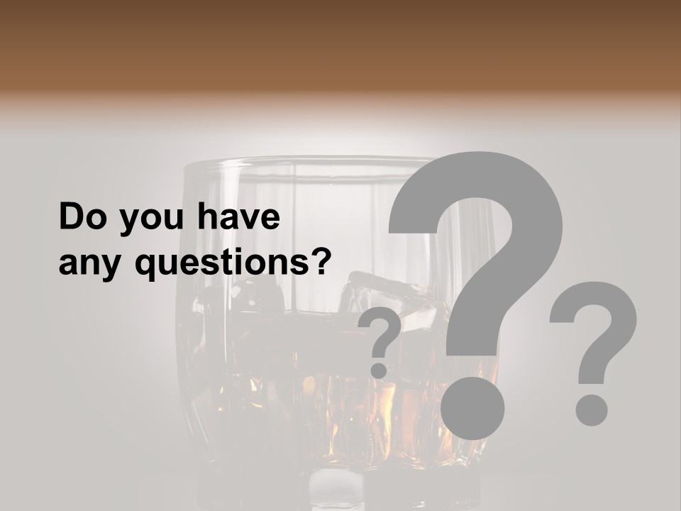 Beverage Blended Nobody PowerPoint Template