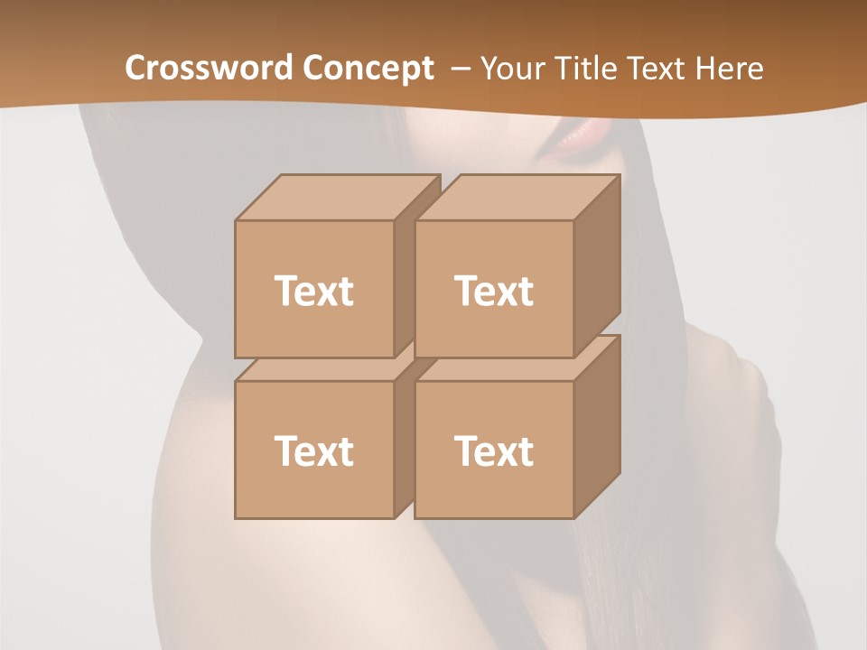 Studio Care Female PowerPoint Template