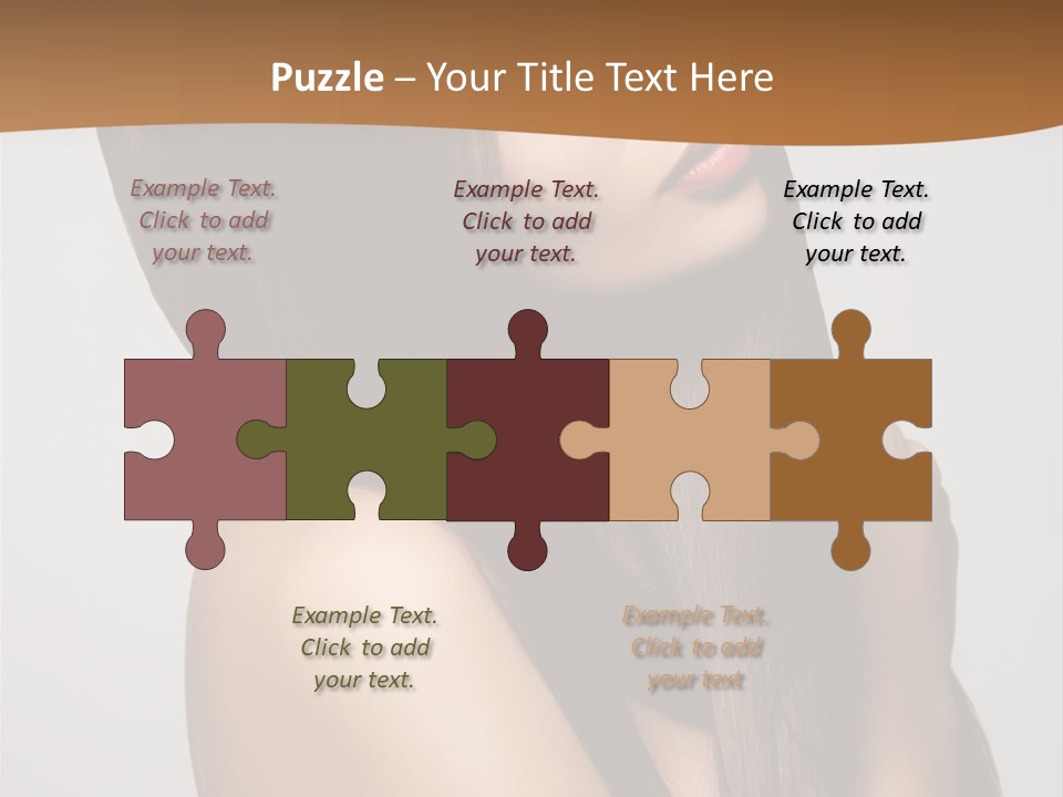Studio Care Female PowerPoint Template