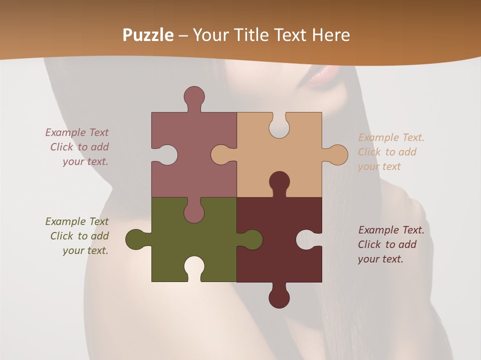 Studio Care Female PowerPoint Template