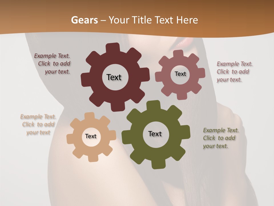 Studio Care Female PowerPoint Template