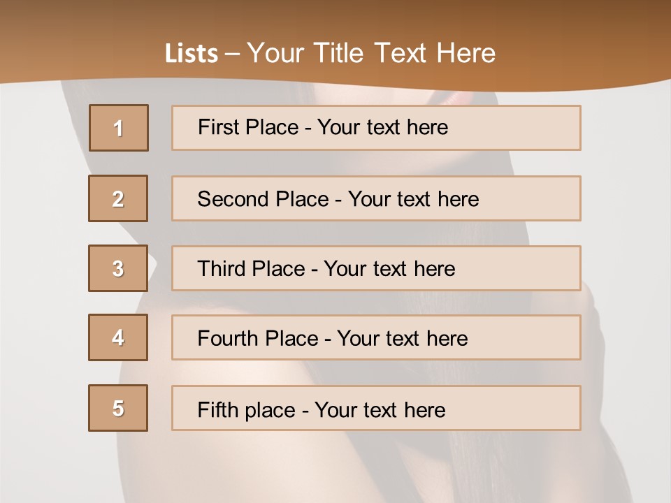 Studio Care Female PowerPoint Template