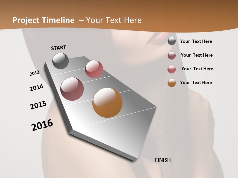 Studio Care Female PowerPoint Template
