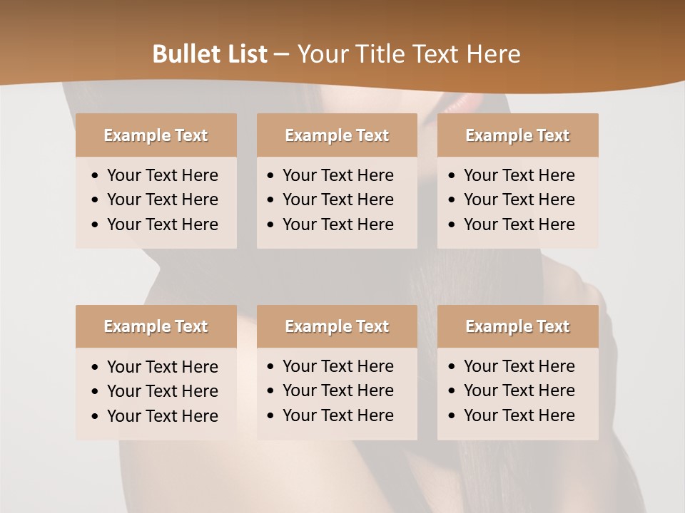 Studio Care Female PowerPoint Template