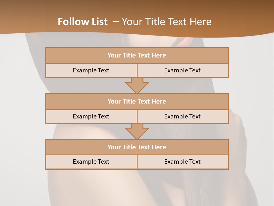Studio Care Female PowerPoint Template