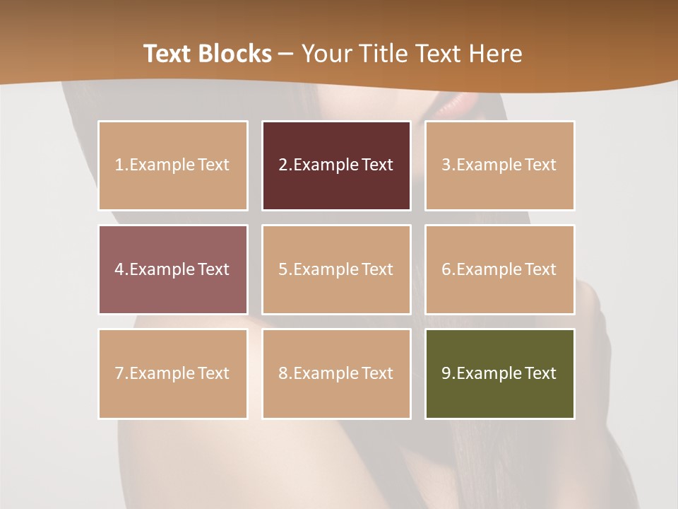 Studio Care Female PowerPoint Template