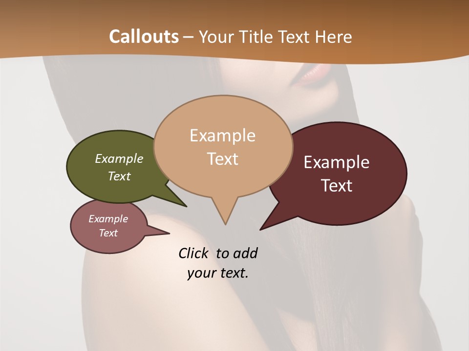 Studio Care Female PowerPoint Template