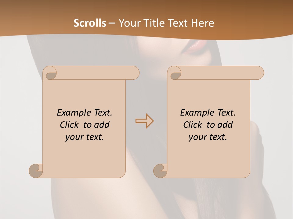 Studio Care Female PowerPoint Template