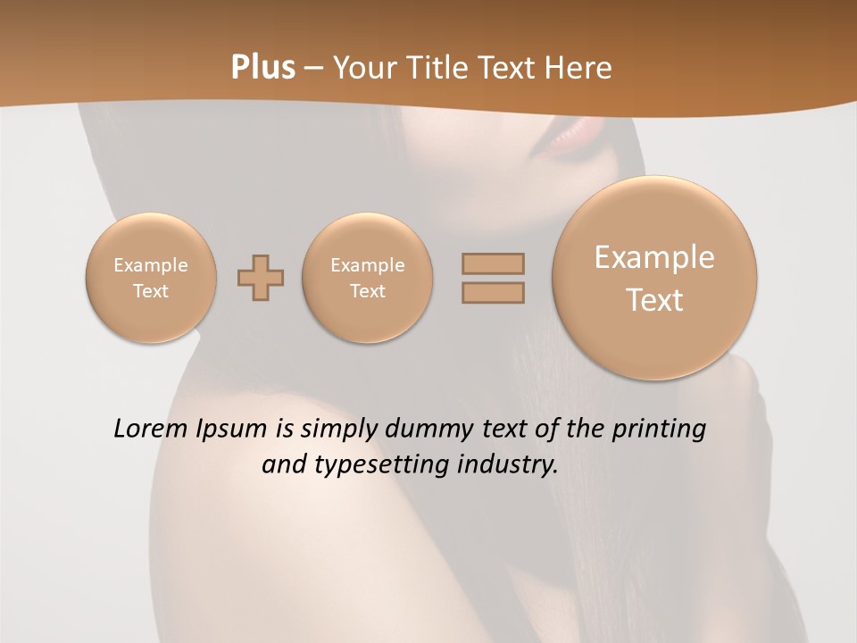 Studio Care Female PowerPoint Template