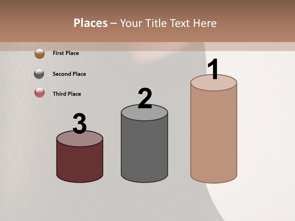 Beauty White Girl PowerPoint Template