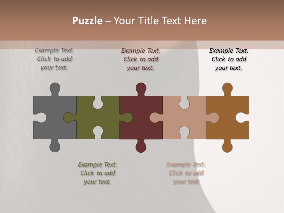 Beauty White Girl PowerPoint Template