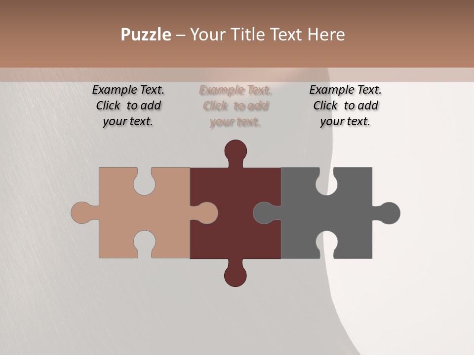 Beauty White Girl PowerPoint Template