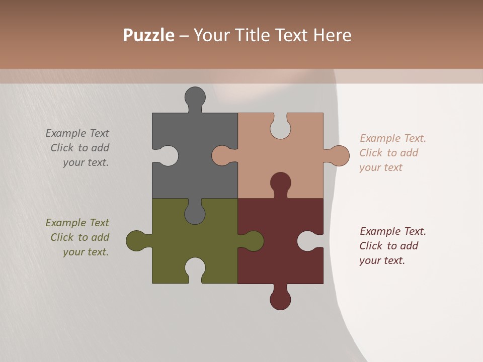 Beauty White Girl PowerPoint Template