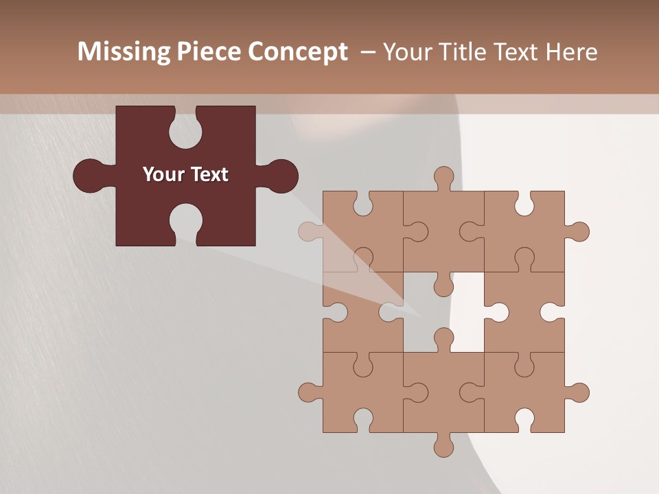 Beauty White Girl PowerPoint Template