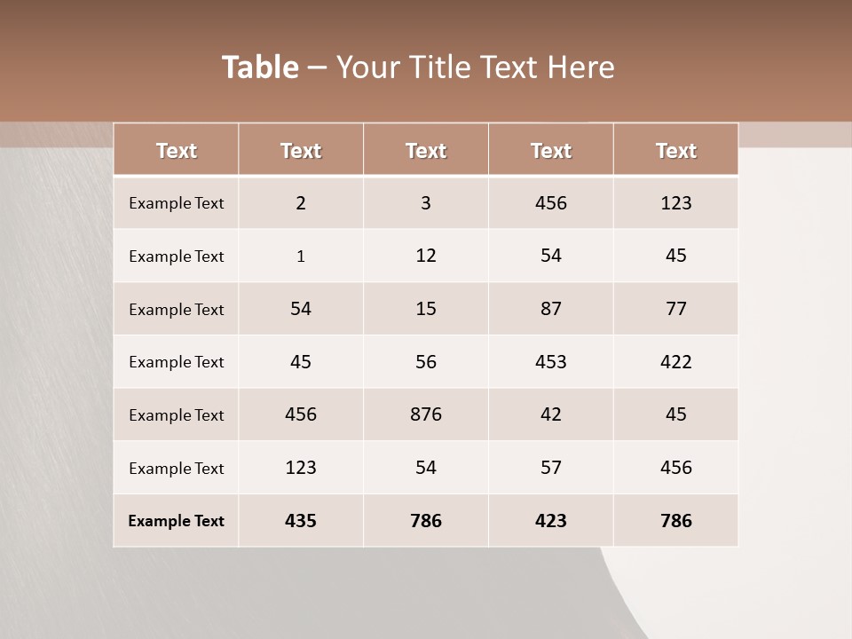 Beauty White Girl PowerPoint Template