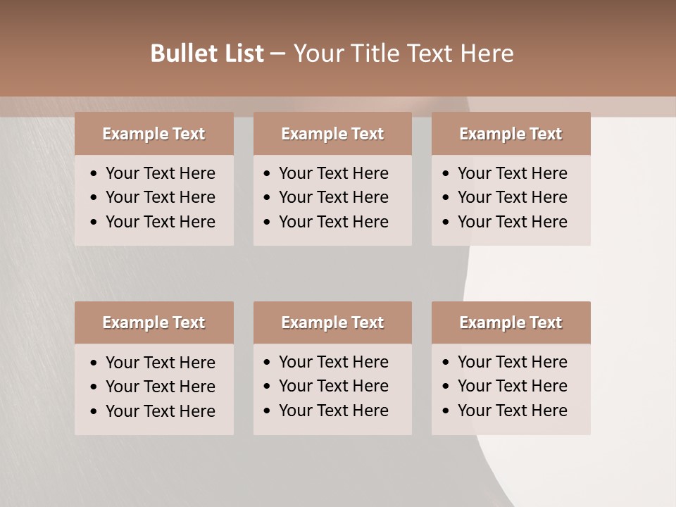 Beauty White Girl PowerPoint Template