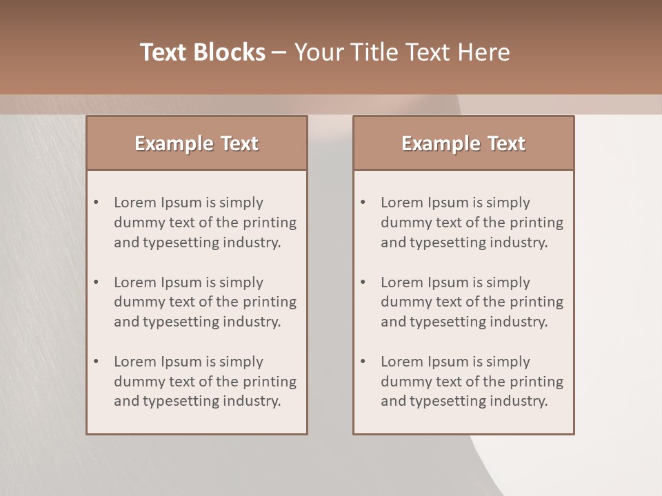 Beauty White Girl PowerPoint Template